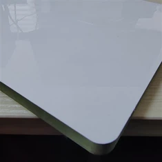 उच्च चमकदार सफेद पीईटी फेस्ड एमडीएफ